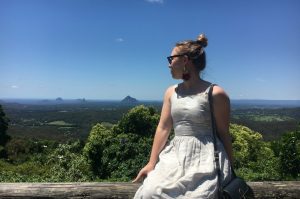 Erin wearing gorman