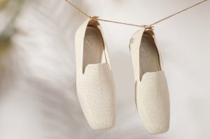 aciae sustainable footwear white loafers
