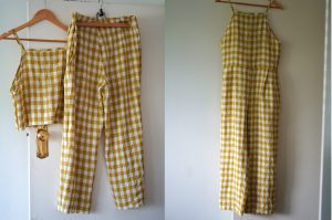 Attaching the pants to the bodice