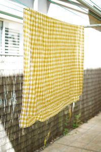 Fabric on the line