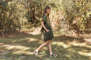 Common Stitch Fawn Dress