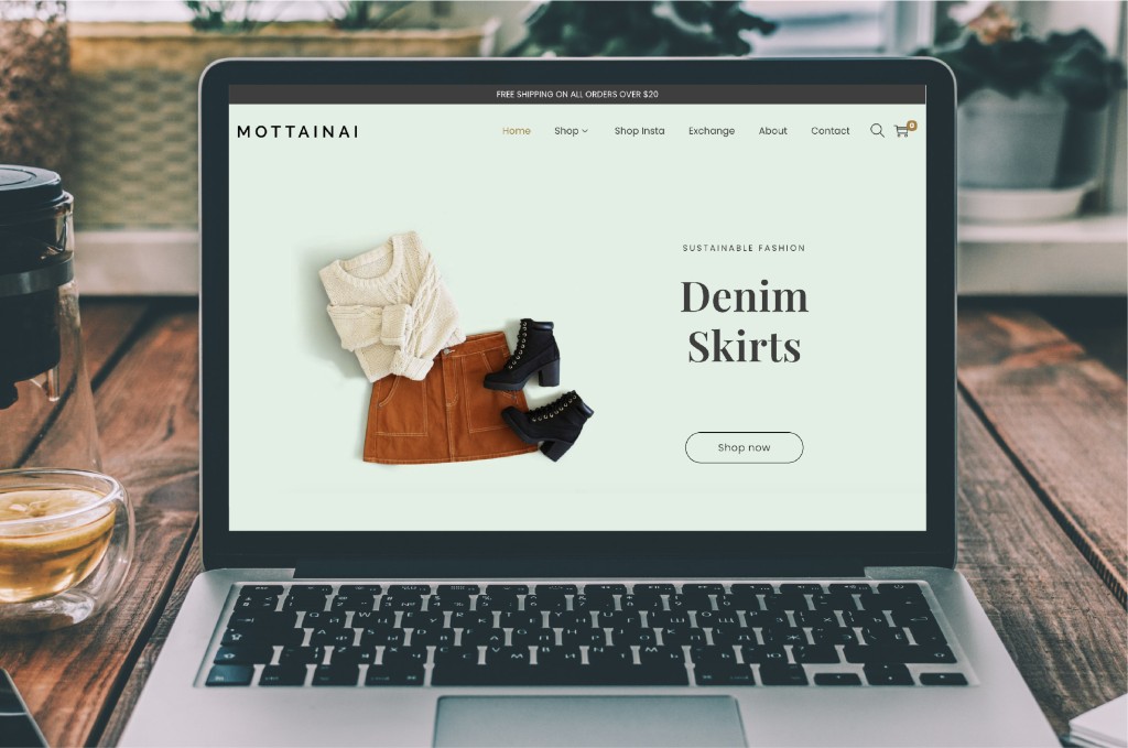 Monttainai website