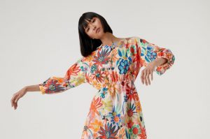 Kuwaii ss20 floral dress