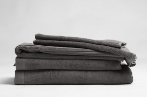 EcoLinen Charcoal Towels