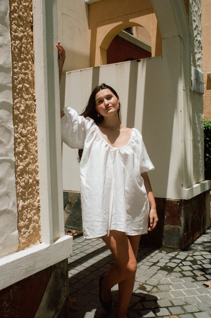 For Maisey linen dress