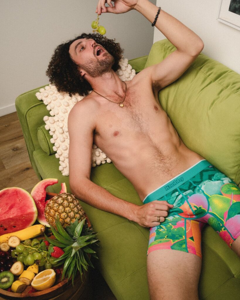 Knobby mens underwear
