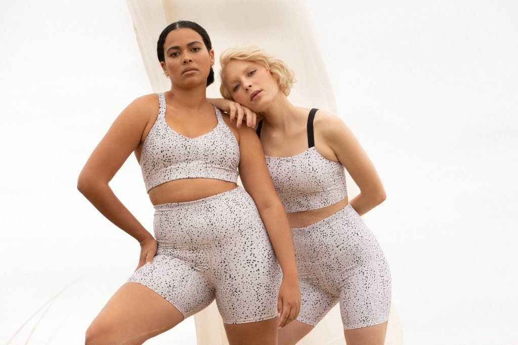 dk active models in ethical activewear