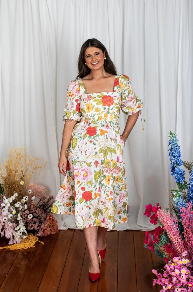 Field the Label floral dress