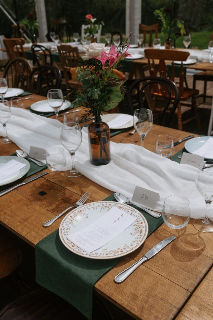Reception set up