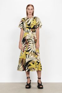Veronika Maine floral dress