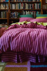 Sage and clare linen bedding
